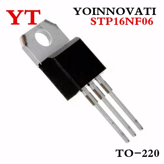 50 шт./лот STP16NF06L P16NF06L MOSFET N-CH 60V 16A TO-220 лучшее качество