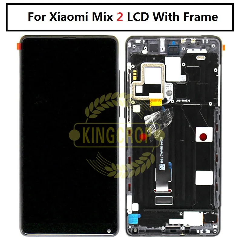 For Xiaomi Mix 2S Mix2S LCD with frame Display Touch Screen Digitizer Assembly Mi MIX 2 | Мобильные телефоны и аксессуары