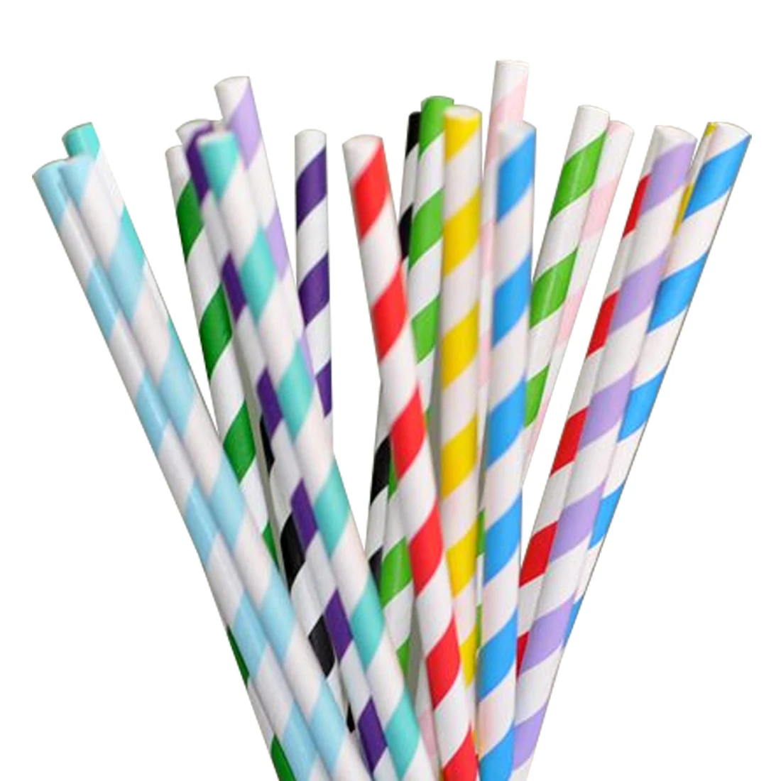 Бумажные соломинки для питья 25 шт. бумажные детского душа свадебной вечеринки