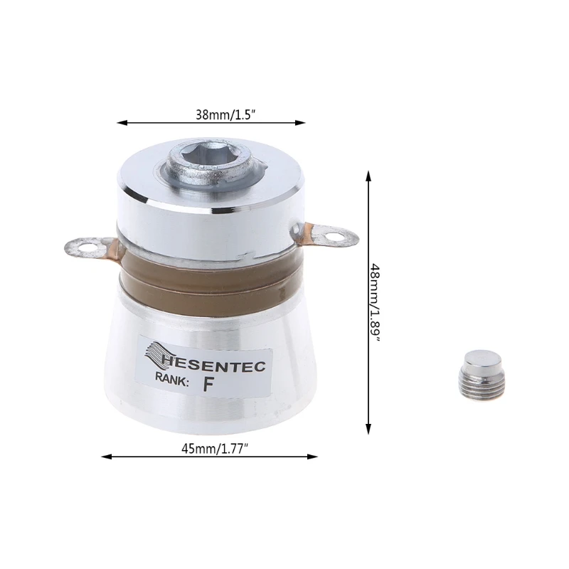 

60W 40KHz Ultrasonic Piezoelectric Cleaning Transducer Cleaner High Conversion