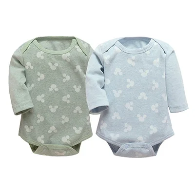 bodysuit Одежда категории боди для маленьких девочек, 2 предмета, Осеннее хлопковое боди для новорожденных, детское нижнее белье с длинными рукавами, теплый комбинезон для маленьких мальчиков и девочек - Цвет: bodysuit