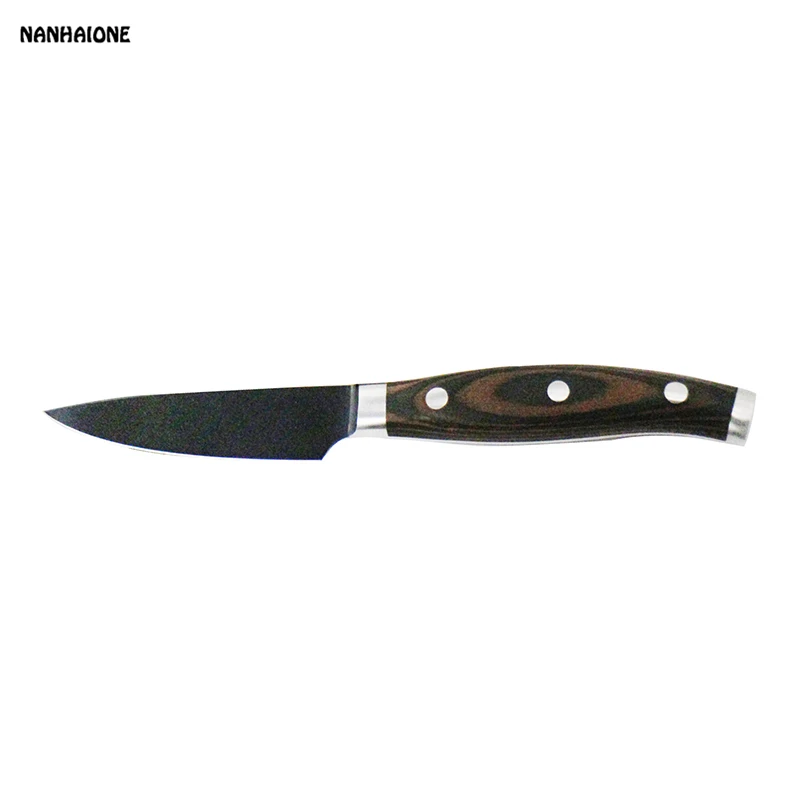 NANHAIONE 5CR15MOV нож для чистки кожуры фруктов 3 5 дюймов из нержавеющей стали высокого
