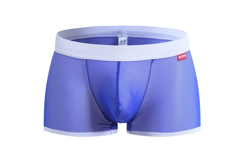 Мужское нижнее белье шорты модные дышащие мужские боксеры однотонные выпуклые