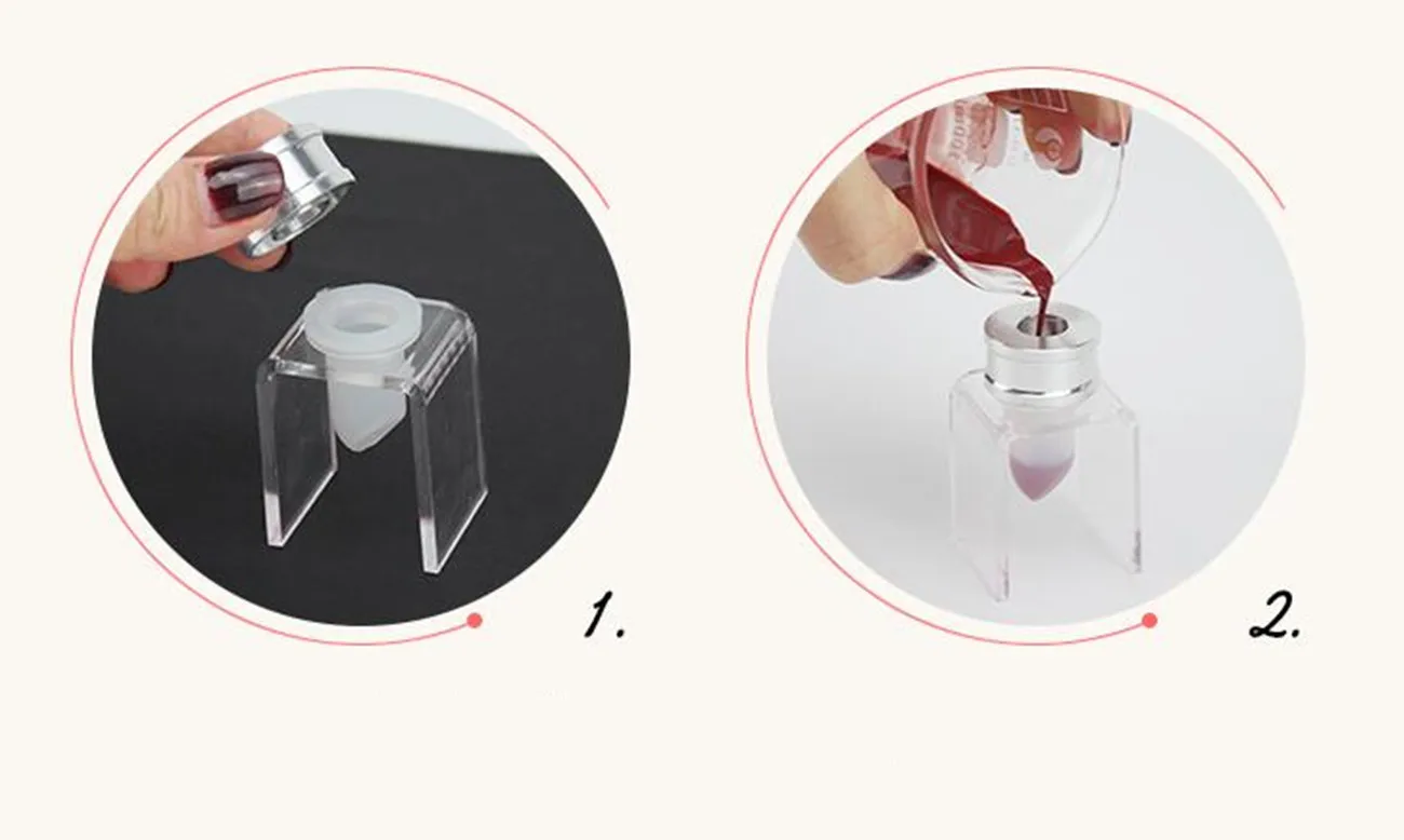 9pcs/ Set 12.1 Mm Silica Gel Mould Sincone Lipstick Making Tools Empty Bottle DIY Homemade Mold