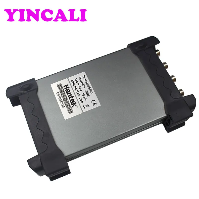 Hantek 6254BC цифровые осциллографы 250 МГц 4 канала 1GSa/s запись сигнала ПК USB подключение