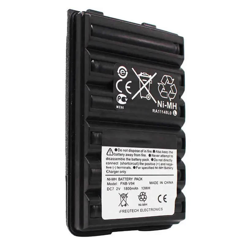 Fnb-V94 Fnb-83 аккумулятор 1800 мАч для Yaesu Vertex Vx210 Vx400 Vx170 Ft-60 | Электроника