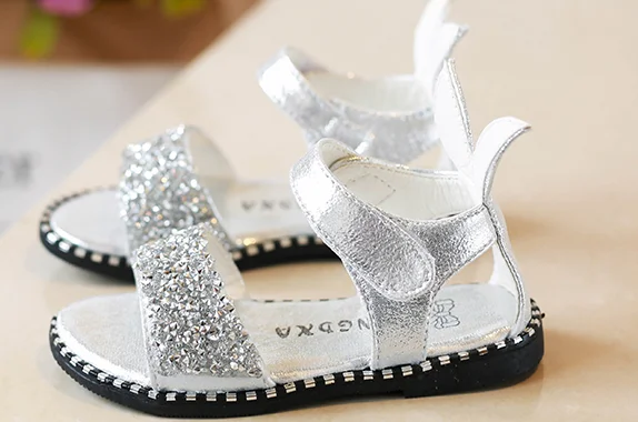 Детская обувь Сандалии принцессы для маленьких девочек Детские летние вечерние