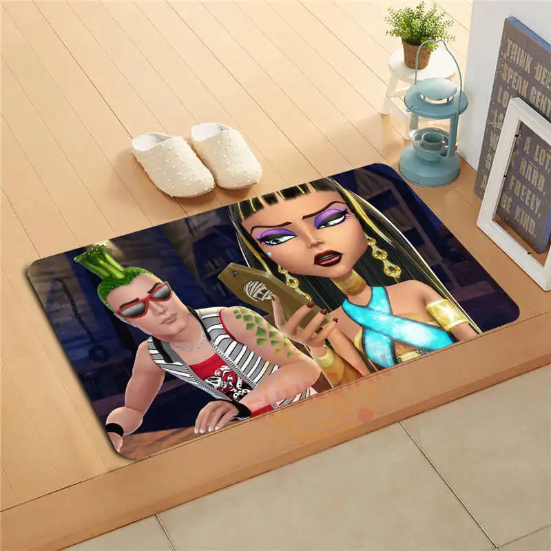 Пользовательский коврик Monster High коврики для ванной ног домашний декор дверной