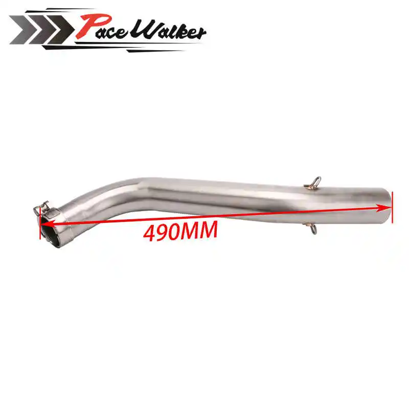 Мотоцикл середине выхлопной трубы нержавеющая сталь мотоцикл MID для Бенелли BN 600