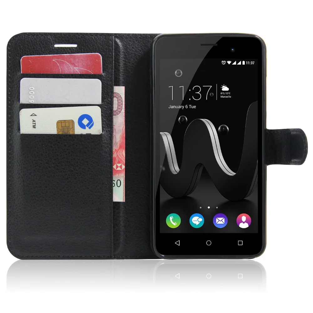 Для Wiko K KOOL Мода Бумажник PU Кожа Case ДЖЕРРИ/K Магнитные Filp Обложка Fundas Держатель