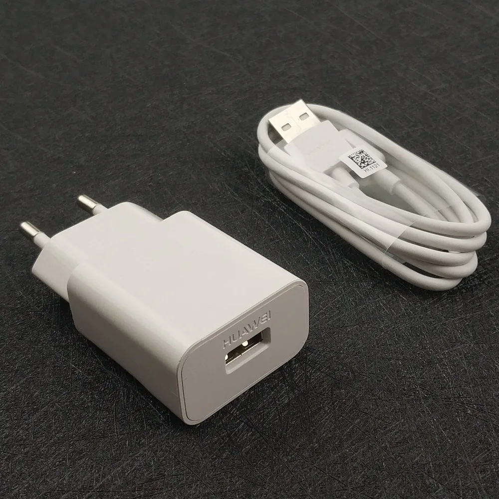 Натуральная huawei Y6 Зарядное устройство 2A EU стены Micro usb зарядный кабель адаптер для