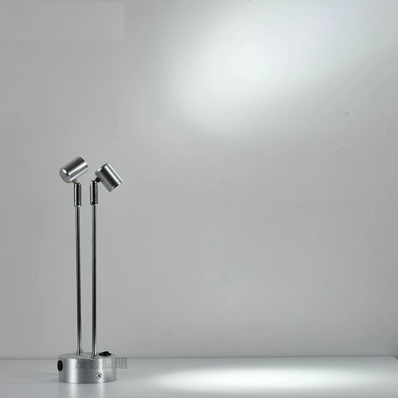 Светодиодный прожектор для шкафа 2 Вт/6 Вт головки|jewelry display lighting|jewelry lightexhibition light |