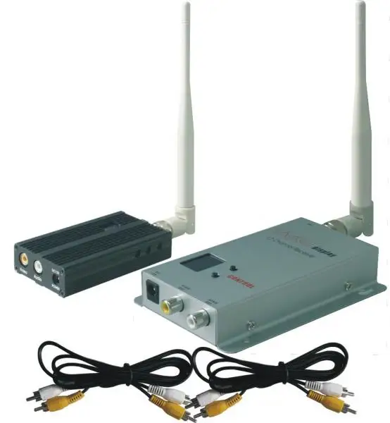 3000 метров Дальнего радиуса видео передатчик беспроводной аудио и система