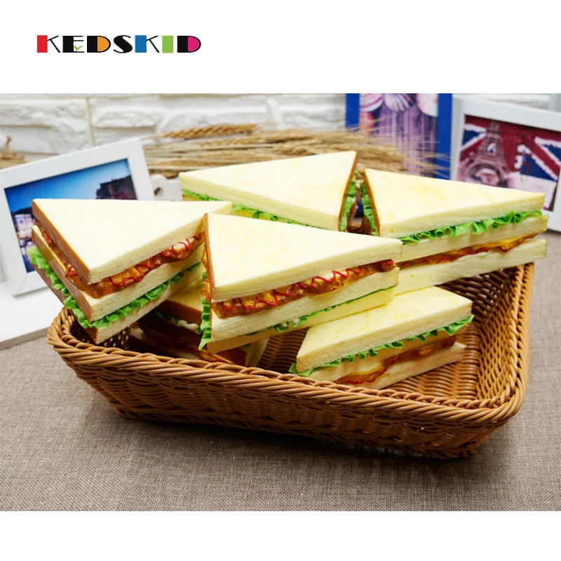 Имитация кулон в виде хлеба милые украшения мягкий хлеб детские игрушки | Игрушки