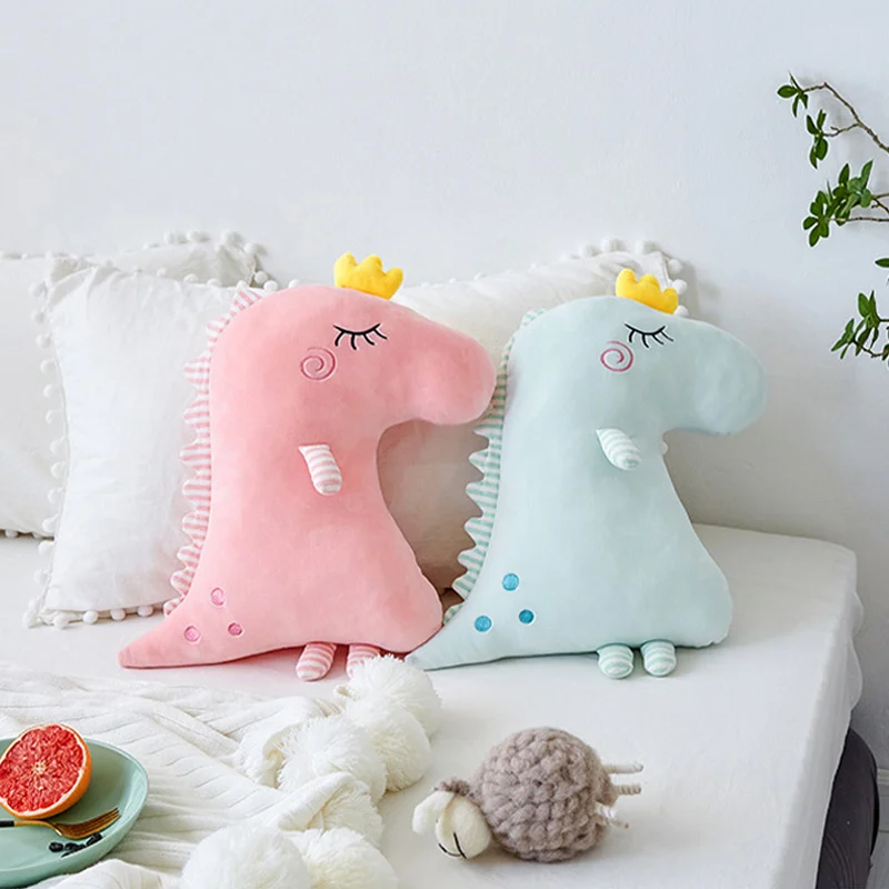 Dinosaur Shape Sleep Cushion Pillows for Kids Plush Stuffed Toys Baby Pillow Room Decoration Childrens Birthday Gifts | Игрушки и хобби