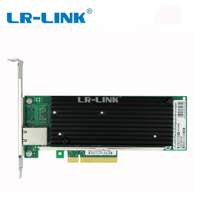 LR LINK 9801BT PCI Express x8 сетевой контроллер карты 10 Гб Ethernet RJ45 совпадали адаптер сетевого