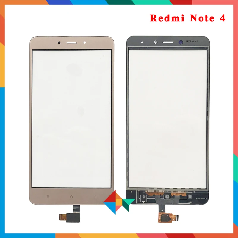 Сенсорный экран 5 дюйма для Xiaomi Redmi Note 1 2 3 4 4X дигитайзер переднее стекло сенсорная