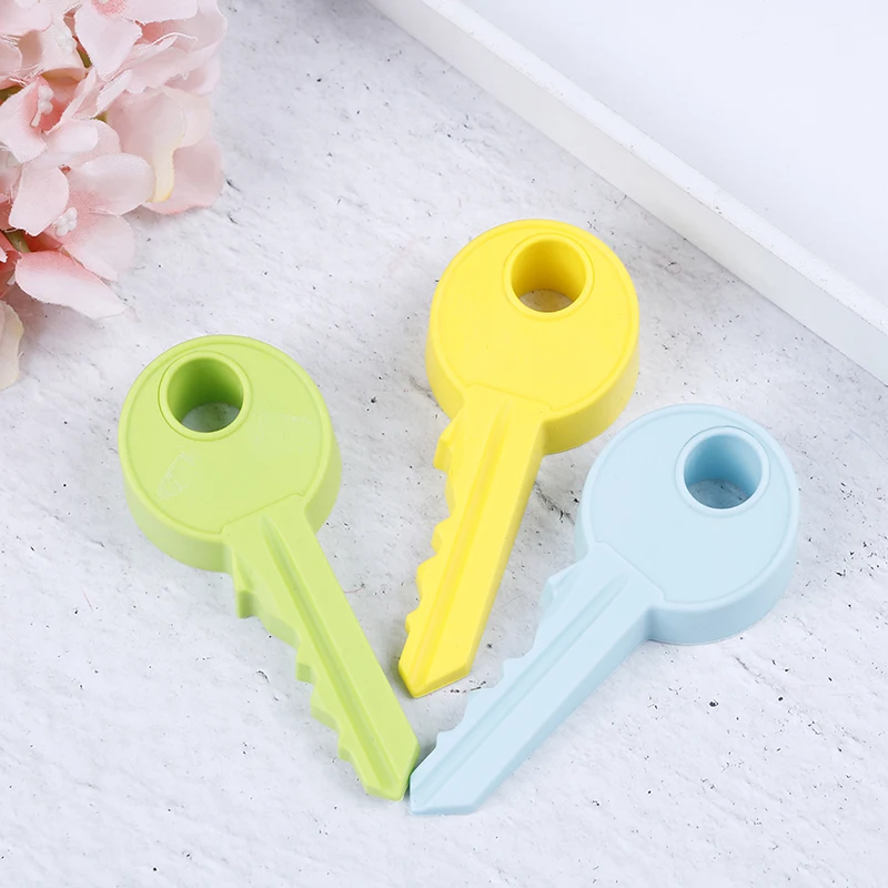Силиконовый резиновый замок для дверей милый стиль ключей домашний декор клин