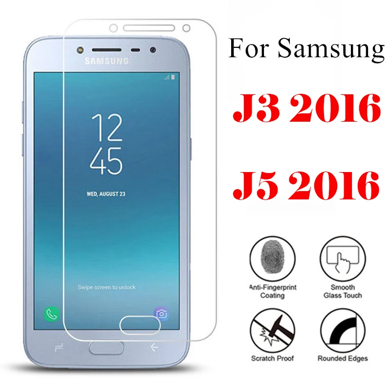 Защитное стекло для samsung galaxy j5 2016 закаленное j3 5j 3j j 3 5 samsang tremp Защитная пленка