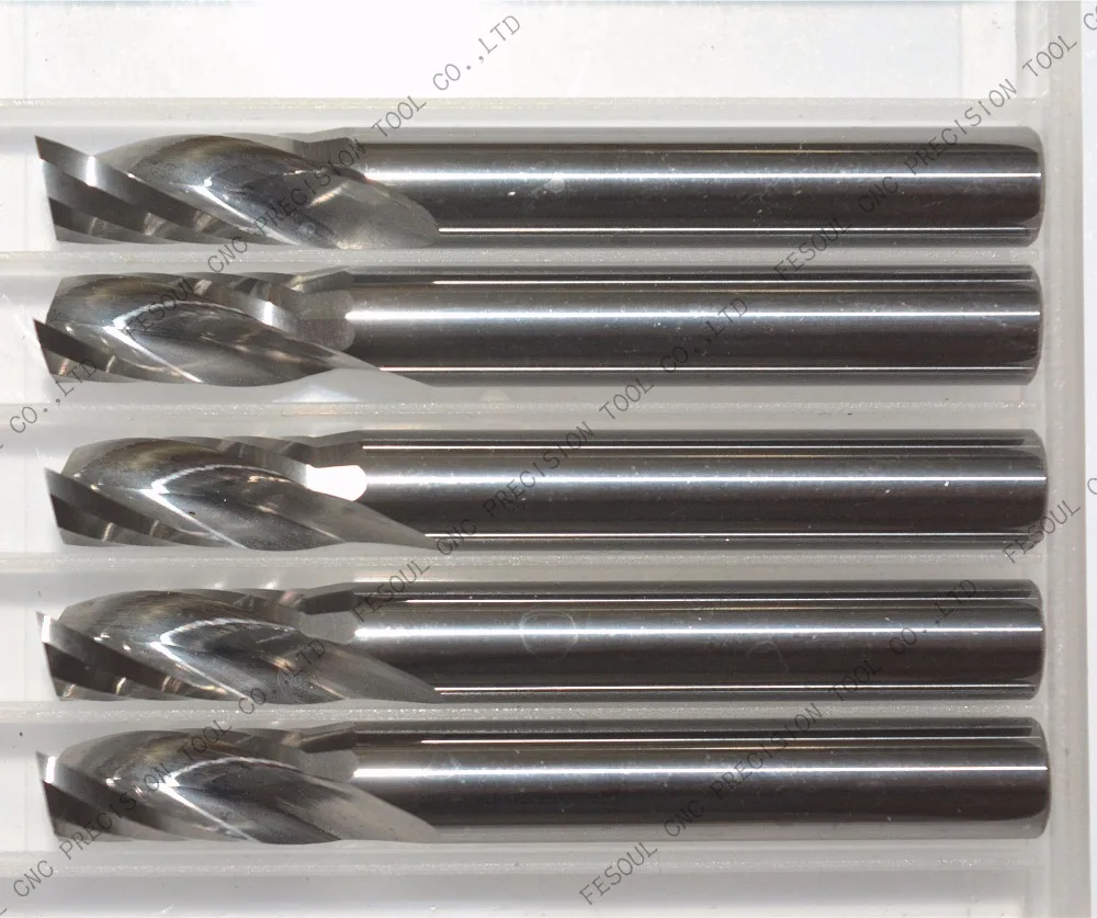 6mm*12mm 5pcs Free shipping 1 Flute End Mill CNC machine milling Cutter Solid carbide woodworking tool PVC MDF Acrylic wood | Инструменты