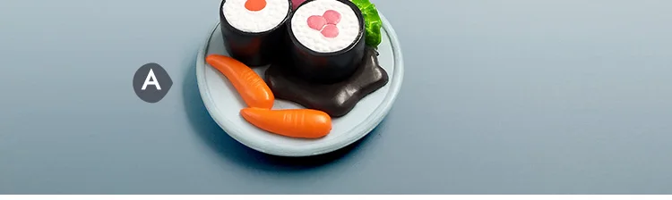 Kawaii милый суши десерт кошка фигурка мини животное домашний декор миниатюрное украшение для сада в виде Феи аксессуары современный бонсай фигурка