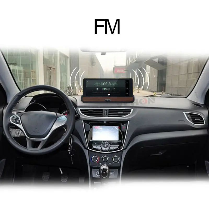 Vehon 6.86 &quotGPS навигатор DVR Двойной объектив Bluetooth FM Android 5.0 WiFi 16 ГБ 1 г Full HD 1080 P с