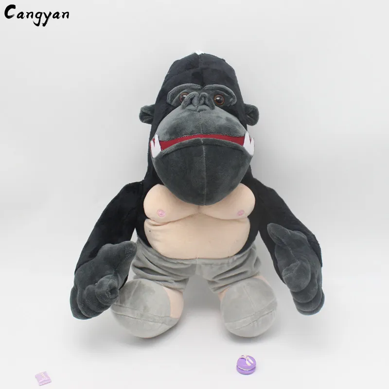 Игрушка в виде животных джунглей кукла с длинным носиком слоном гориллой