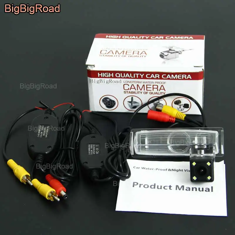 BigBigRoad для Lexus RX330 RX350 RX400h RX 330 350 400h 2004 2005 2006 2007 2008 2009 Беспроводной Камера заднего вида Камера