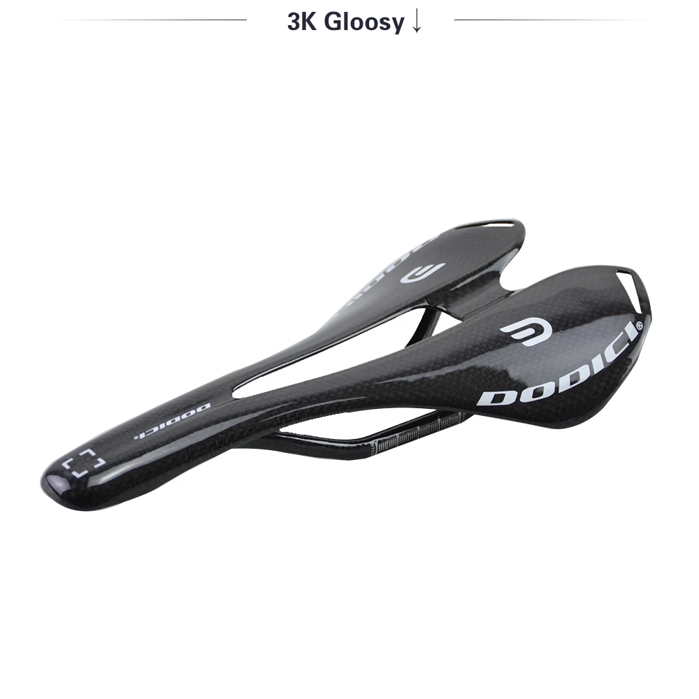DODICI XXX полностью карбоновое седло для велосипеда 3 K/UD Gloosy или матовое 7*9 карбоновое седло SuperLight 110 г для шоссейного/горного велосипеда углеродное седло