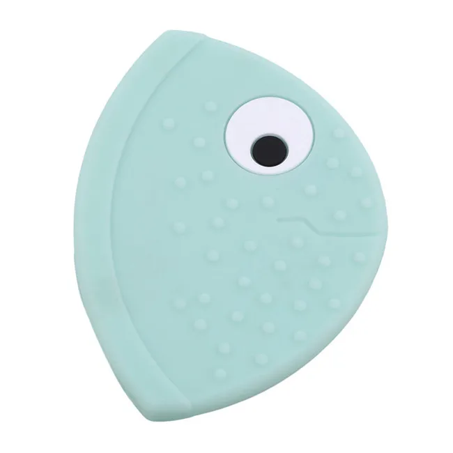 Mint Green 1 шт. детский нагрудник, слюнявчик, прорезыватель с широко открытым носком, Мультяшные толстые нагрудники, грызунок для младенцев, бандана, мягкое детское полотенце для новорожденных - Цвет: Mint Green