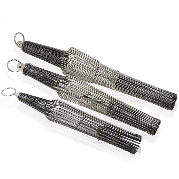 Серебристая стальная появляющаяся клетка для птиц-средний размер (стандартная