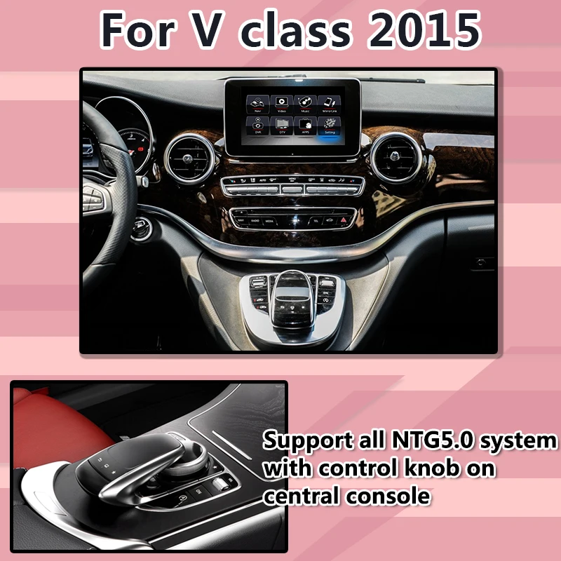 Lsailt Android gps-навигатор для Mercedes benz V class NTG 5,0 видео интерфейс Зеркало Ссылка Яндекса navi коробка с Carplay