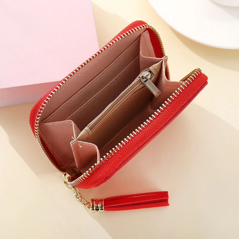 Cute Beer Coin Purse Wallets Lady Tassels Zipper Purses ID Cards Holder Moneybags Woman Wallet Girls Poucht Notecase Bag Clips | Багаж и