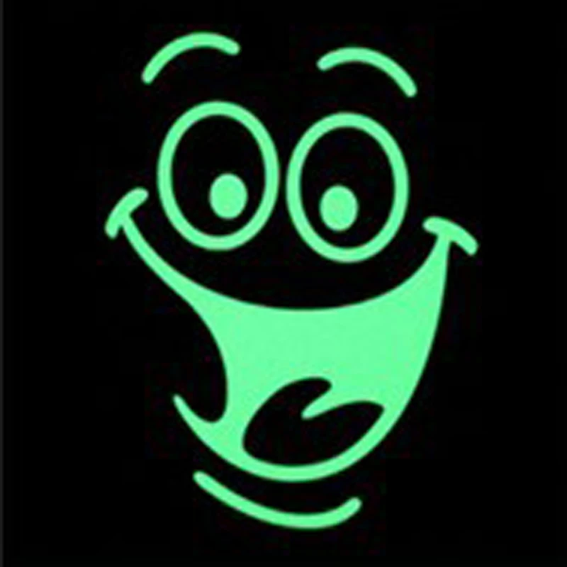 Зелено синяя светящаяся наклейка на унитаз дневная домашний декор украшение для