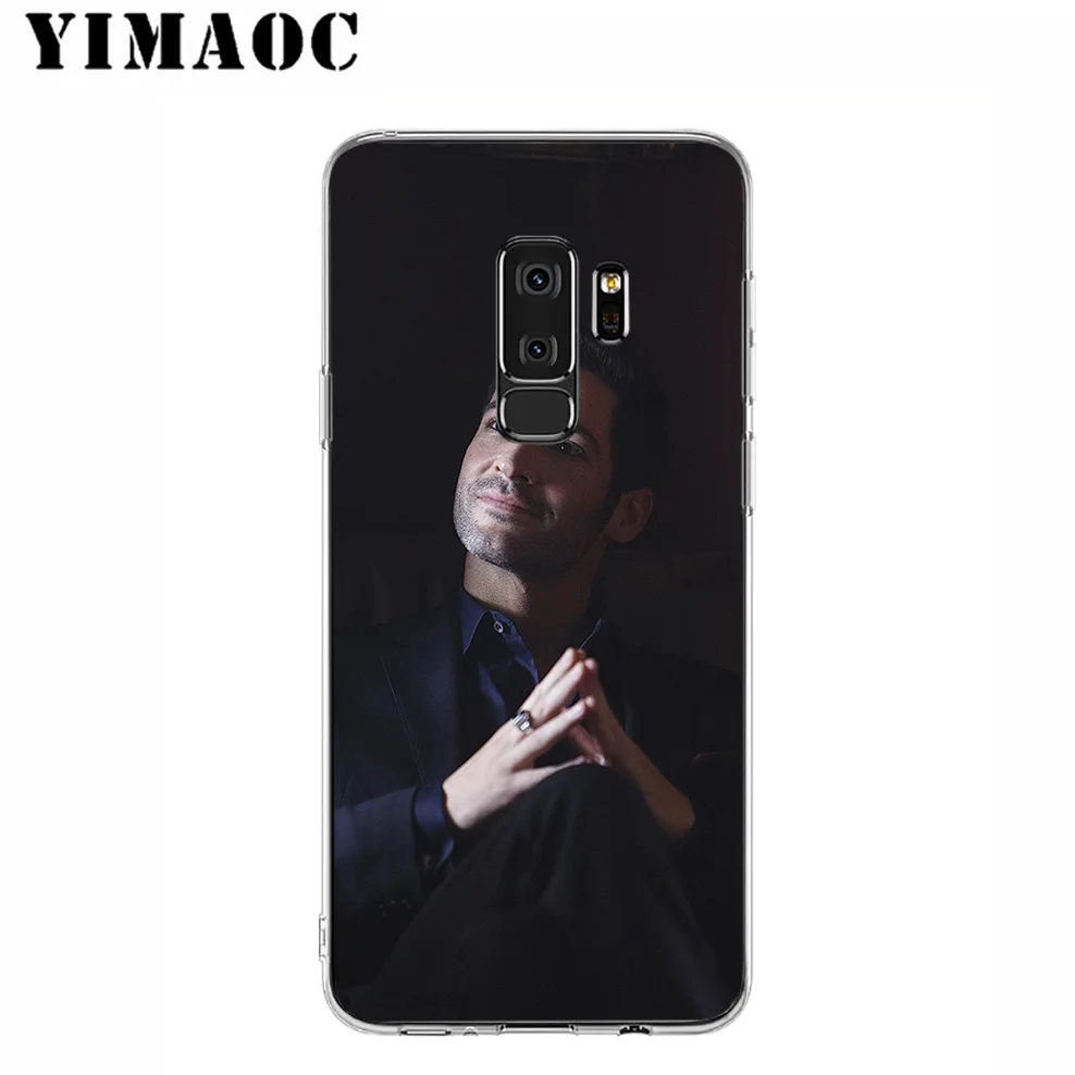 Yimaoc Люцифер ТВ-шоу Мягкий силиконовый чехол для телефона samsung Galaxy S10 S10E S9 S8 плюс S7 S6