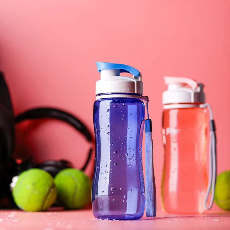 Новая летняя 560/720 мл неразогреваемая BPA бесплатно пластиковая бутылка для воды для кемпинга, походов, туров, альпинизма, спорта, фитнеса, рыбалки, бутылки для воды