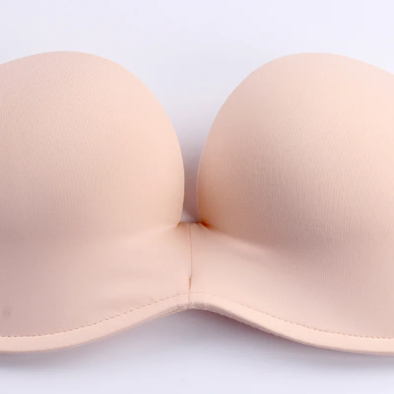 BRZFMRVL сексуальный бюстгальтер без бретелек с супер эффектом пуш-ап бесшовный