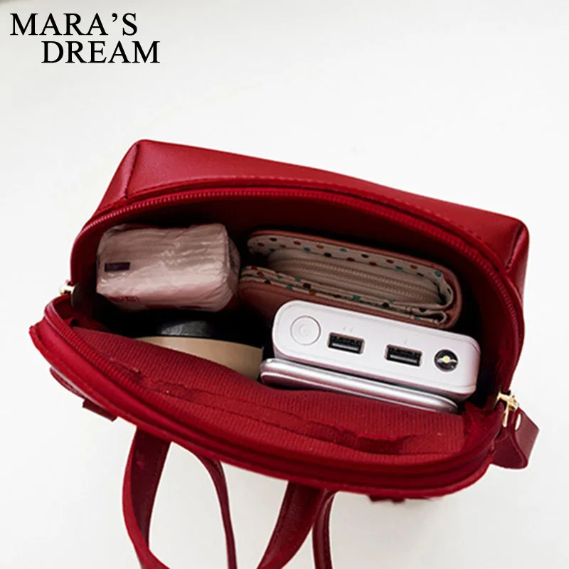 Mara's Dream 2019 новый рюкзак из искусственной кожи Женская мини сумка женский