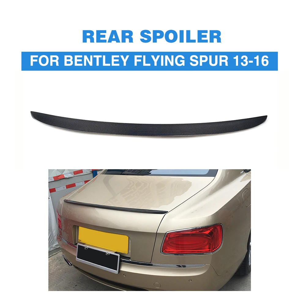 Задний спойлер из углеродного волокна для багажника Bentley Flying Spur 2013 2016