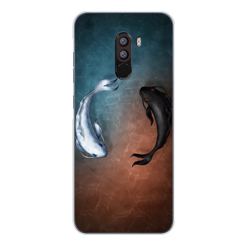 Мягкий чехол из ТПУ Для Xiaomi Mi A1 5X A2 Lite 6X 8 SE PocoPhone F1 силиконовый для телефона с
