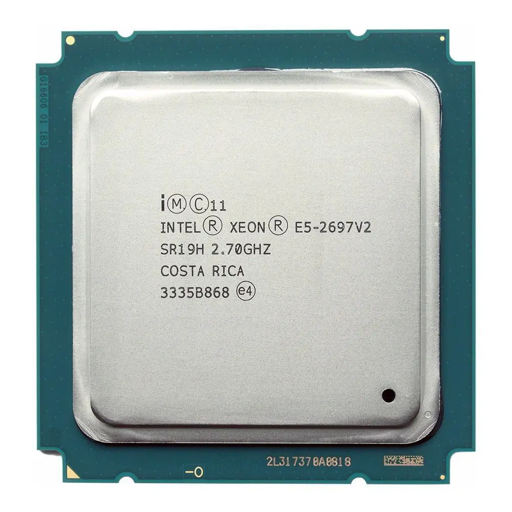 Intel xeon e5 2697 v2 2,7 ГГц с возможностью погружения на глубину до 30 м QPI 8GT/s LGA 2011 SR19H C2 E5-2697 v2 Процессор процессор нормальной работы