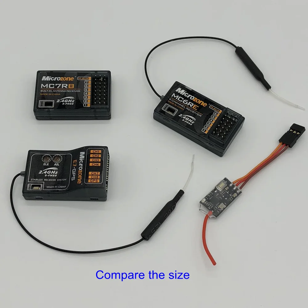 Радиоуправляемые приемники Microzone для радиоуправляемых самолетов вертолетов
