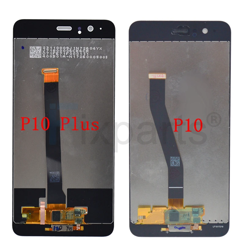 Huawei P10 Plus ЖК-дисплей+ сенсорная панель дигитайзер в сборе с рамкой VKY-L09 VKY-L29 Замена huawei P10 ЖК-VTR-AL00