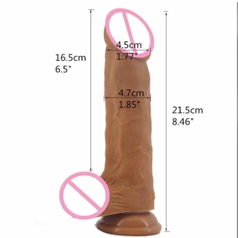 Мягкий женский реалистичный фаллоимитатор|big dildo realistic|large dildodildo realistic |
