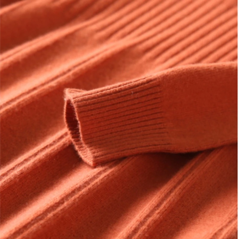 Новинка весна осень Женское платье с высоким воротом модное тонкое