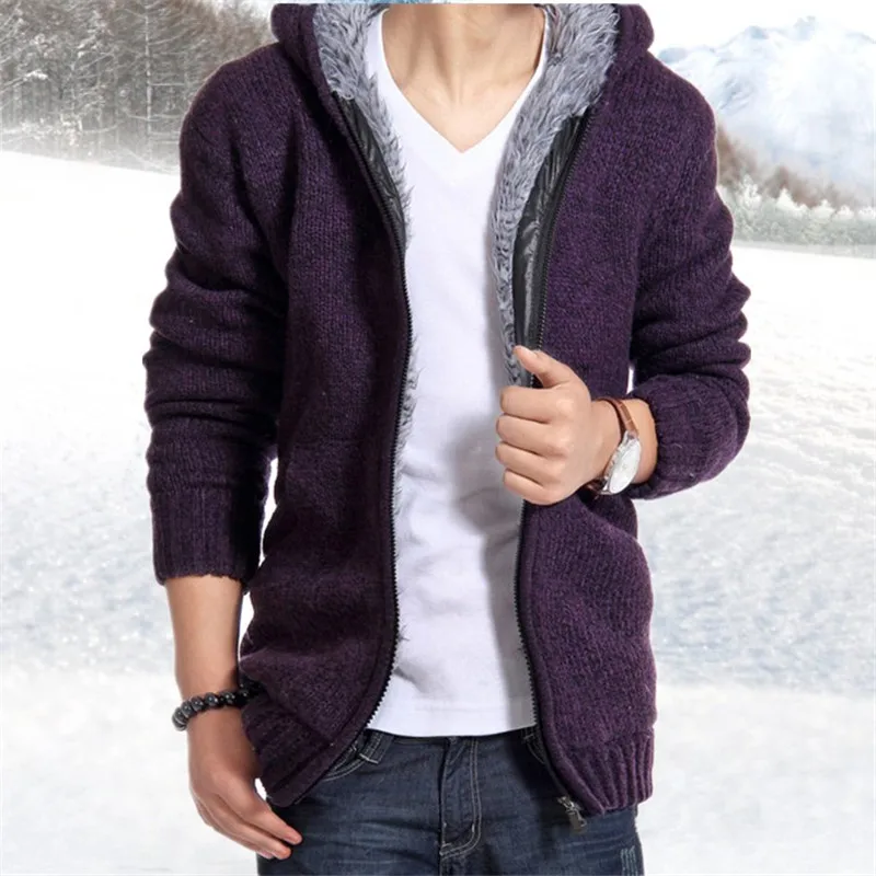 Осенне зимние мужские толстые куртки 2018 Брендовые повседневные теплые толстовки