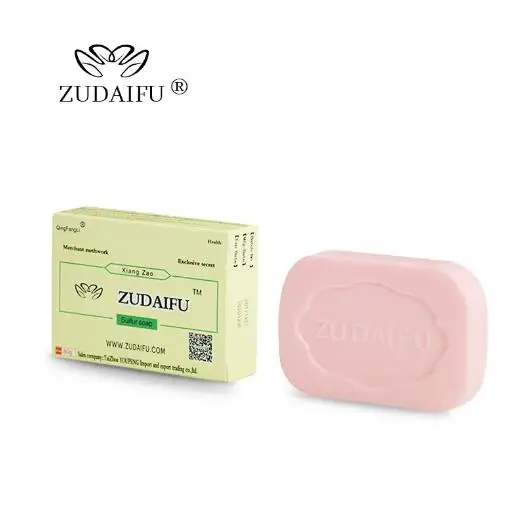 

3PCS piece Zudaifu Sulfur sulphur Soap skin repair clearance Acne Psoriasis Seborrhea Eczema Anti Fungus Bath whitening shampoo