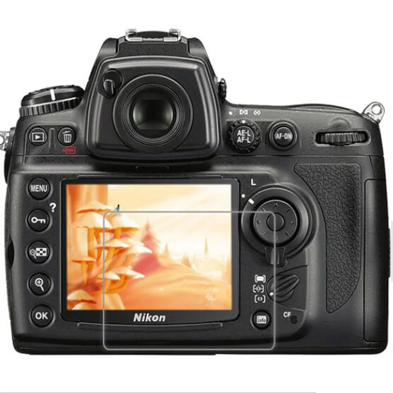 Закаленное стекло Защитная Крышка для Nikon D7000 D700 D300 D90 DSLR камера ЖК-дисплей экран защитная пленка защита