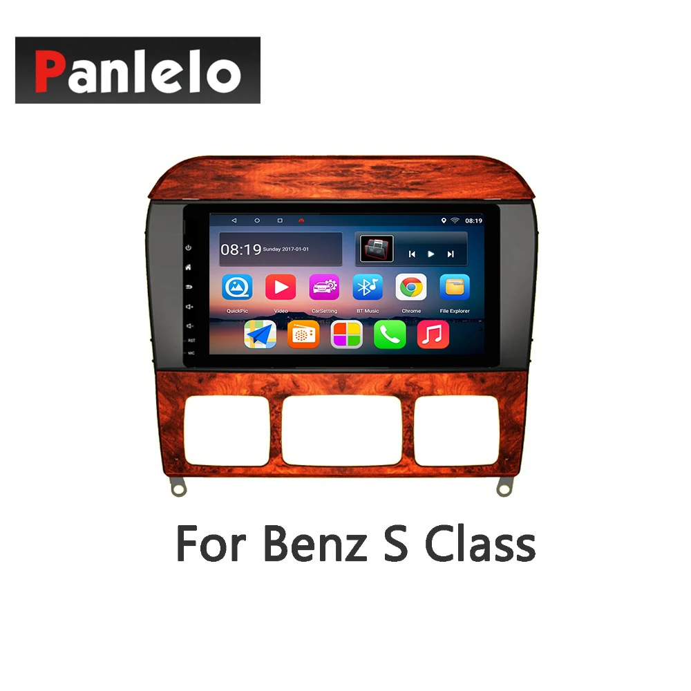 Panlelo Android7.1 Navigation For Benz C S R E Smart B200 ML CLK W209 Mirror Llink Auto Radio Quad Core BT SWC 1GB RAM 16GB ROM |