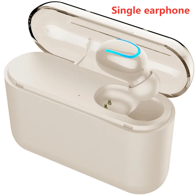 Single Skin Беспроводные наушники TWS с Bluetooth 5,0 Q32, беспроводные наушники Bluetooth, спортивные наушники, спортивные наушники PK HBQ - Цвет: Single Skin